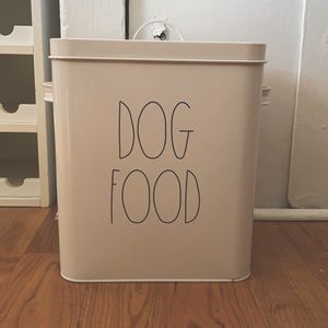 Rae Dunn Pet Food Container